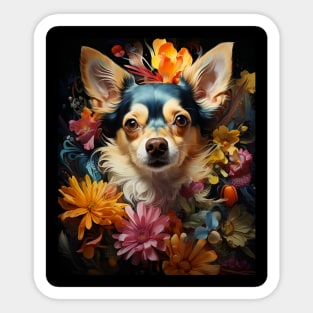 Watercolor Chihuahua Lover Sticker